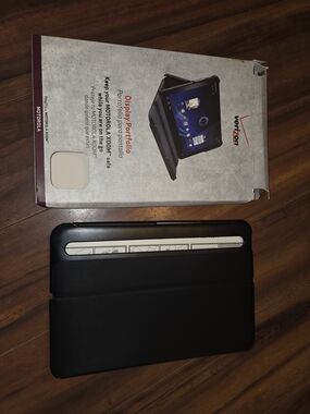 Verizon Black Display Portfolio Tablet Case For Motorola XOOM